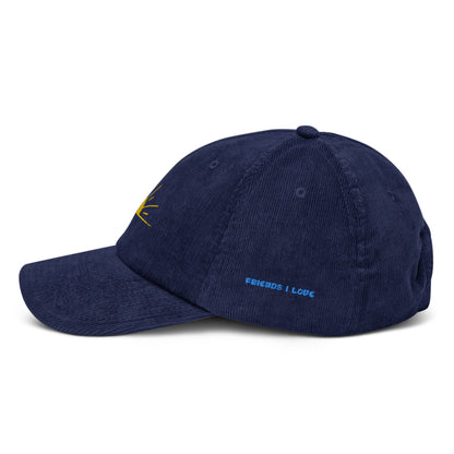 Friends I Love Corduroy Cap