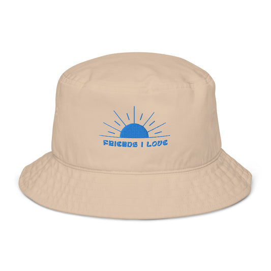 Friends I Love Organic Bucket Hat